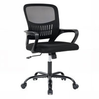 Ergonomic Mesh Task Chair with Fixed Arms by Wrought Studio