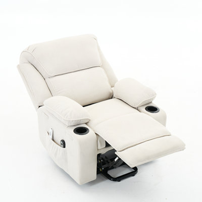 Remote-Controlled Heating And Massage Assistive Recliner For Elderly Comfort And Mobility by Rosdorf Park
