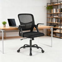 Ergonomic Mesh Task Chair with Flip up Arms by Inbox Zero