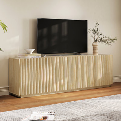 Ridged Doors Media Console by Latitude Run