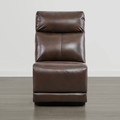 Genuine Leather Chair by Latitude Run