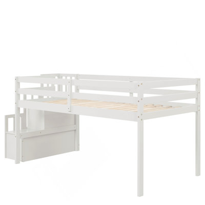 Loft Bed With Staircase , by 17 Stories