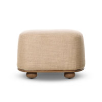 Hofman Oval Ottoman-Saxon Sand