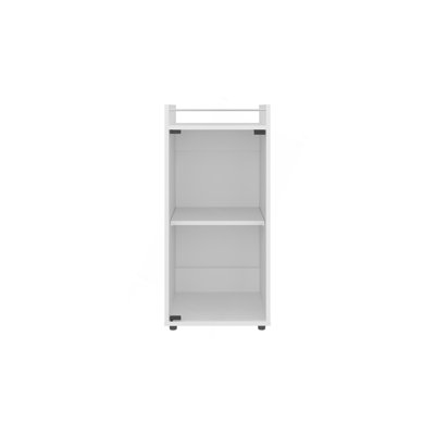 Theba Minibar Cabinet 2 Doors, Open Shelf And Compact Design, Modern Bar Storage by George Oliver