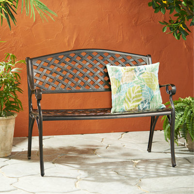 Spencer Cast Bench by World Menagerie