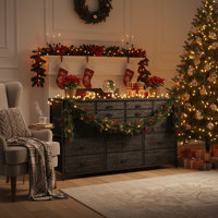 51" Wide 16-drawer Multi-functional Dresser,bedroom Storage Organizer With Usb Charging Station by Wrought Studio