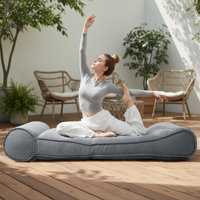 Outdoor Reclining Chaise Lounge With Adjustable Backrest Outdoor Recliner Chair