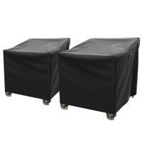 2-Pack ] Protection Outdoor Furniture Covers (600D Oxford Fabric + PU Coating) by Ebern Designs