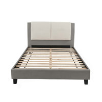 Bed In White & Grey by Latitude Run
