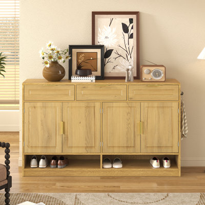 Farmhouse Sideboard with 3 Drawers & 4 Doors by George Oliver