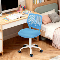 Modern Office Chair With Fabric Seat, Breathable   - 360° Swivel & Height Adjustable by Ebern Designs