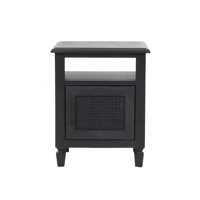 Rustic Design 1 Door Nightstand by Dakota Fields