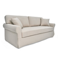 Sonya Rolled Arm Slipcover Sofa by Red Barrel Studio