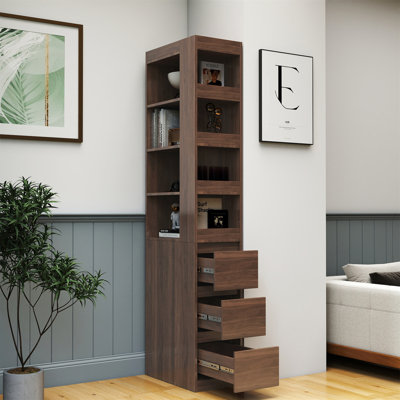 70.87" H Display Storage  Cabinet by Dovecove
