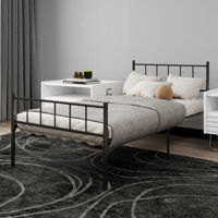 Metal Platform Bed Frame by George Oliver