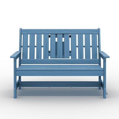 Outdoor Bench - Durable Garden Bench for Patio and Lawn by Red Barrel Studio