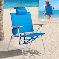 Pink Aluminum Beach Chair