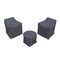 Acacia Outdoor Conversation Set Group Seating Patio Furniture Covers by Arlmont & Co.