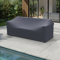 Caggiano Aluminum Patio Sofa Covers by Arlmont & Co.