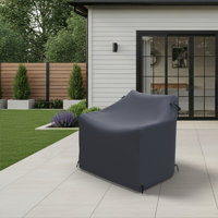 Kielah Woven Rope Outdoor Swivel Sofa Chair Patio Cover by Arlmont & Co.