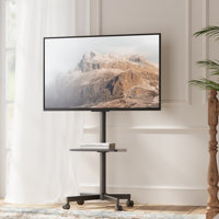 Modern Rolling Tv Stand With Wheels For 32-65 Inch Tvs by Ebern Designs