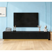 Luxury Fluted TV Stand for TVs Up to 85"