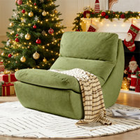 Bean Bag Chair Memory Foam Lunar Comfort Sofa - Machine Washable, Cat-Scratch Risistant Fabric with Side Pockets, Compressed Packaging by Trule