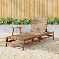 Outdoor Rope Chaise Lounge by Latitude Run