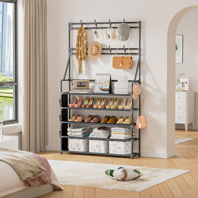 Simple 5-Tier Beginner Coat Rack