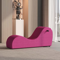 Yoga Chair, Chaise Lounge Chair Indoor,ergonomic Chaise Lounge Chair With Handle,chair Yoga For Stretching, Relaxation,used In Bedroom,living Room (gr by Inbox Zero