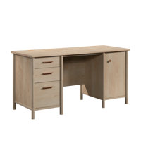 Computer Desk With Storage Drawers For Home, Office by 17 Stories