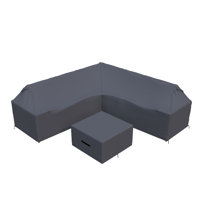 All-Weather Outdoor Conversation Set Group Seating Sectional Sofa Covers by Latitude Run
