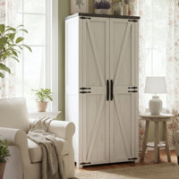 72" Kitchen Pantry Storage Cabinet by Latitude Run
