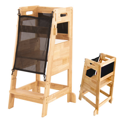 Step Stools For Kids Adjustable Height Kitchen Premium Safety Series by Ophelia & Co.
