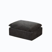 Modern Chenille Cloud Sofa (Only Including Ottoman) by Latitude Run