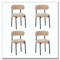 Boucle Dining Chair by George Oliver
