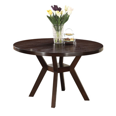 Drake Espresso Finish Dining Table by George Oliver