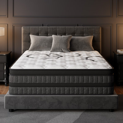 10" Firm Cooling Gel Memory Foam Hybrid Mattresses In A Box, CertiPUR-US, OEKO-TEX Certified