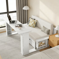 Daybed With Removable Desk by Ivy Bronx
