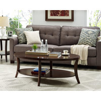 Perth 3-Piece Oval Coffee Table With End Tables Set by Latitude Run