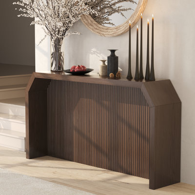 47.2" Console Table, Modern Entryway Foyer Table For Hallway & Living Room by Latitude Run
