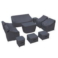 Layinsun Outdoor Conversation Set Group Seating Patio Furniture Covers by Hokku Designs