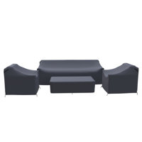 Aden Outdoor Conversation Sets Group Seating Patio Furniture Covers by Latitude Run