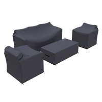 Arlington Wicker Patio Conversation Sets Group Seating Outdoor Furniture Covers by Brayden Studio