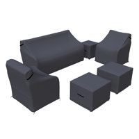 Layinsun Patio Conversation Sets Group Sectional Seating Outdoor Furniture Covers by Latitude Run