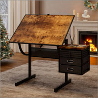 1500 Pieces Jigsaw Puzzle Metal Table Board For Adults Gift With 4 Trays And 2 Storage Drawers by Latitude Run