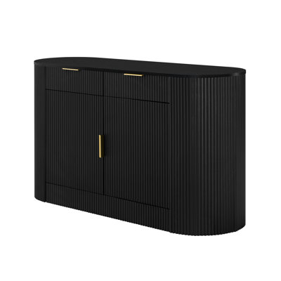 55" Modern Storage Cabinet With 2 Doors And 2 Drawers by Latitude Run