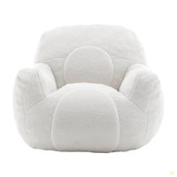 Bean Bag Chair With Filler, Bean Bag Sofa With Tufted Soft Stuffed Filling, Fluffy And Lazy Sofa, Comfy Cozy Beanbag Chairs With Memory Foam For Dorm, by Mercer41