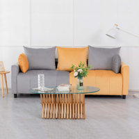 82" Velvet 2-Seater Sofa by Mercer41