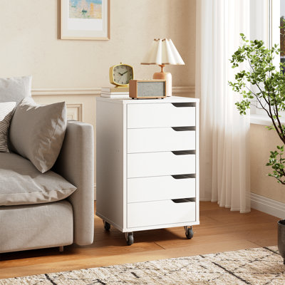 5-drawer Mobile File Cabinet by Ebern Designs
